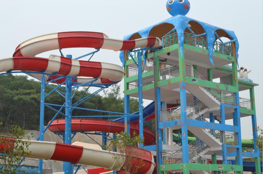 敞開螺旋滑道 敞開螺旋滑道